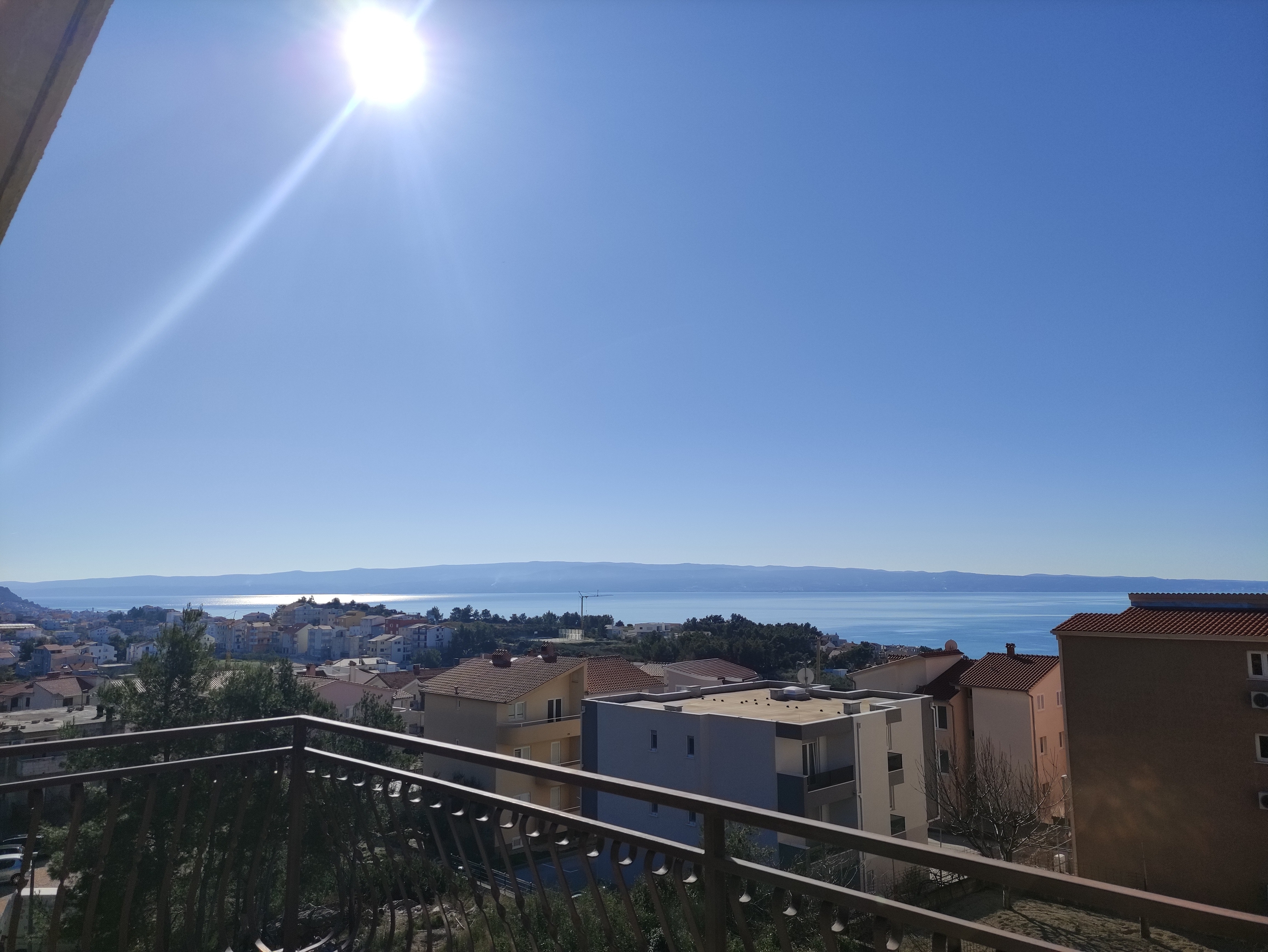 Two bedroom apartment with balcony and sea view Stobreč, Split (A-20510-b)