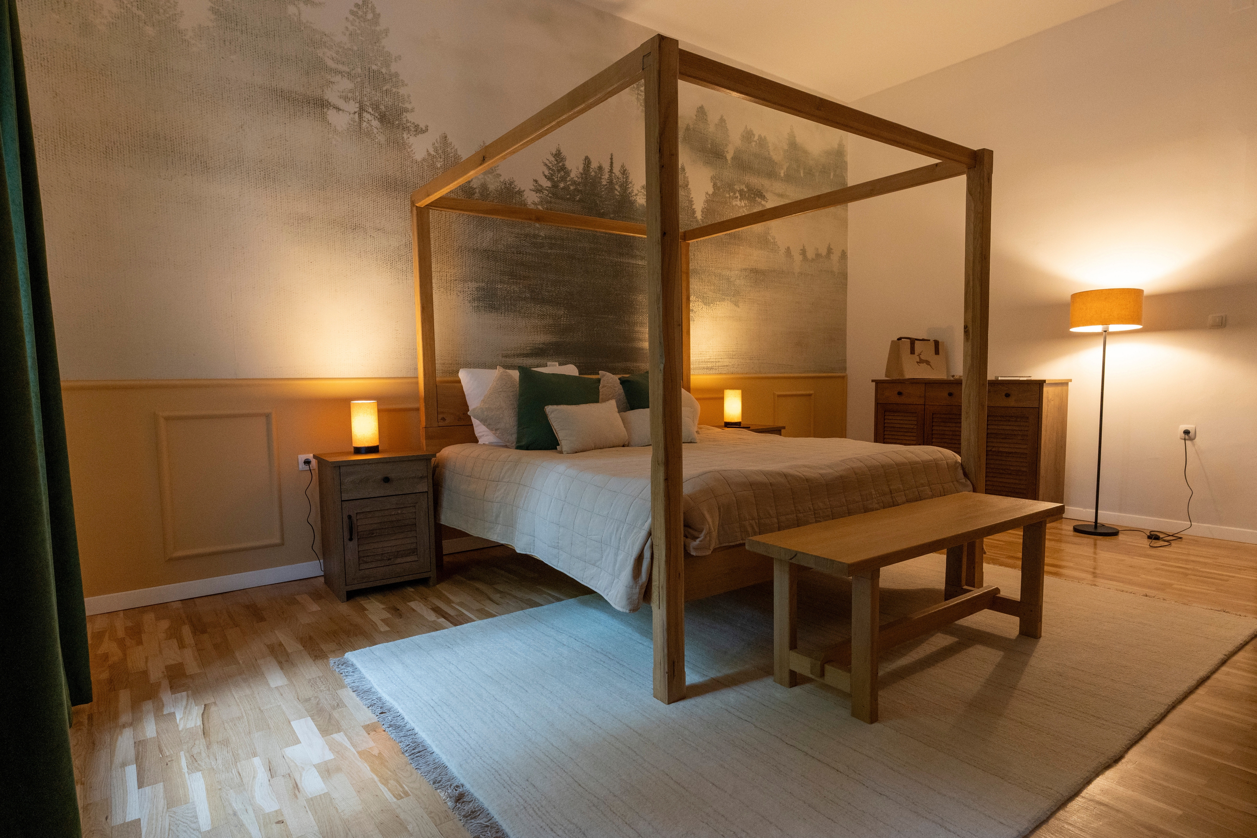 One bedroom apartment with terrace Otočac, Velebit  A-b