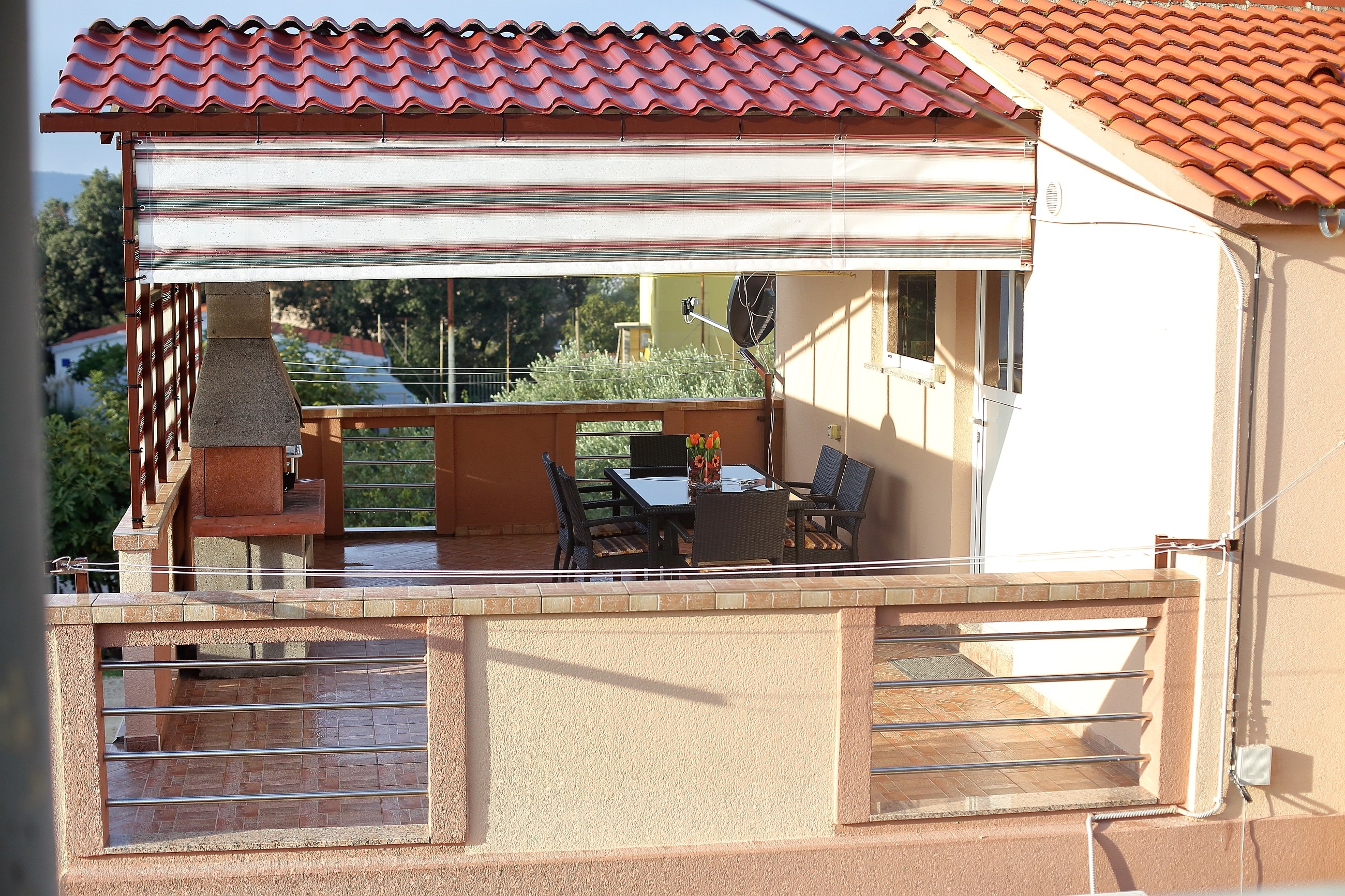Studio flat with terrace and sea view Bibinje, Zadar  AS-a