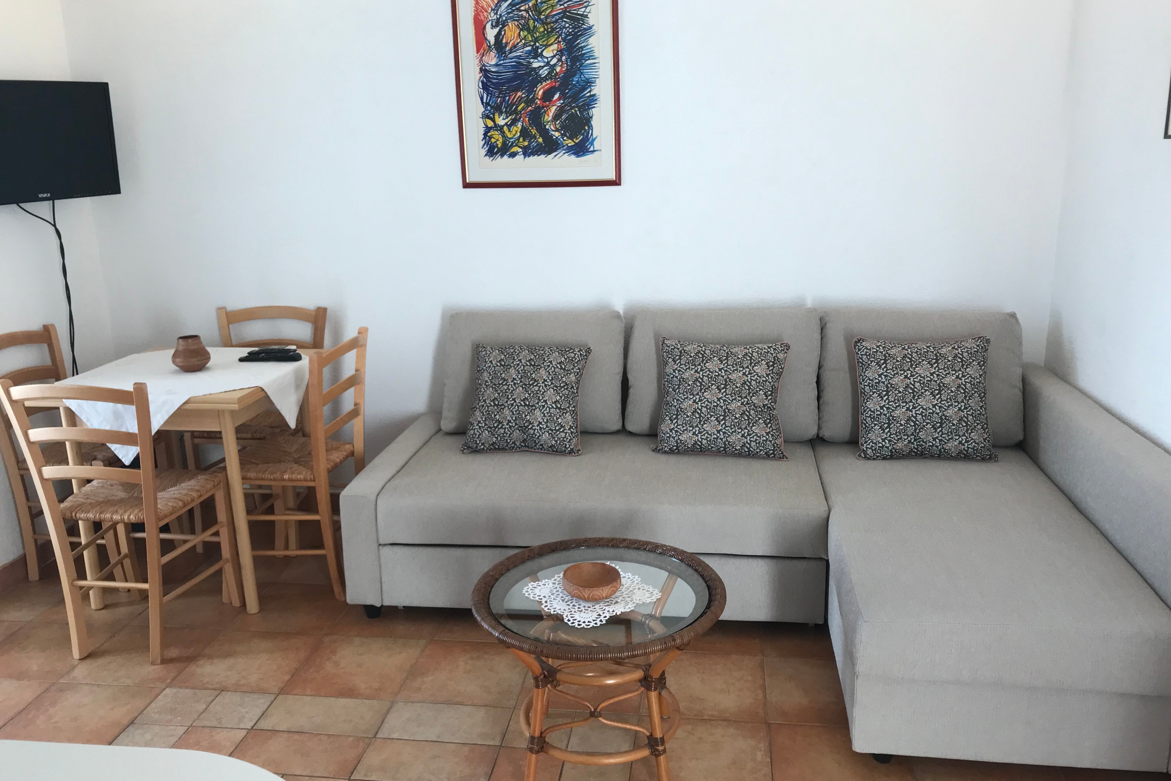 One bedroom apartment with terrace Mavarštica, Čiovo (A-2053-a)