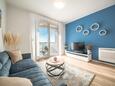 Obývací pokoj Zadar, Obývací pokoj v ubytování typu apartment, s klimatizací a WiFi.