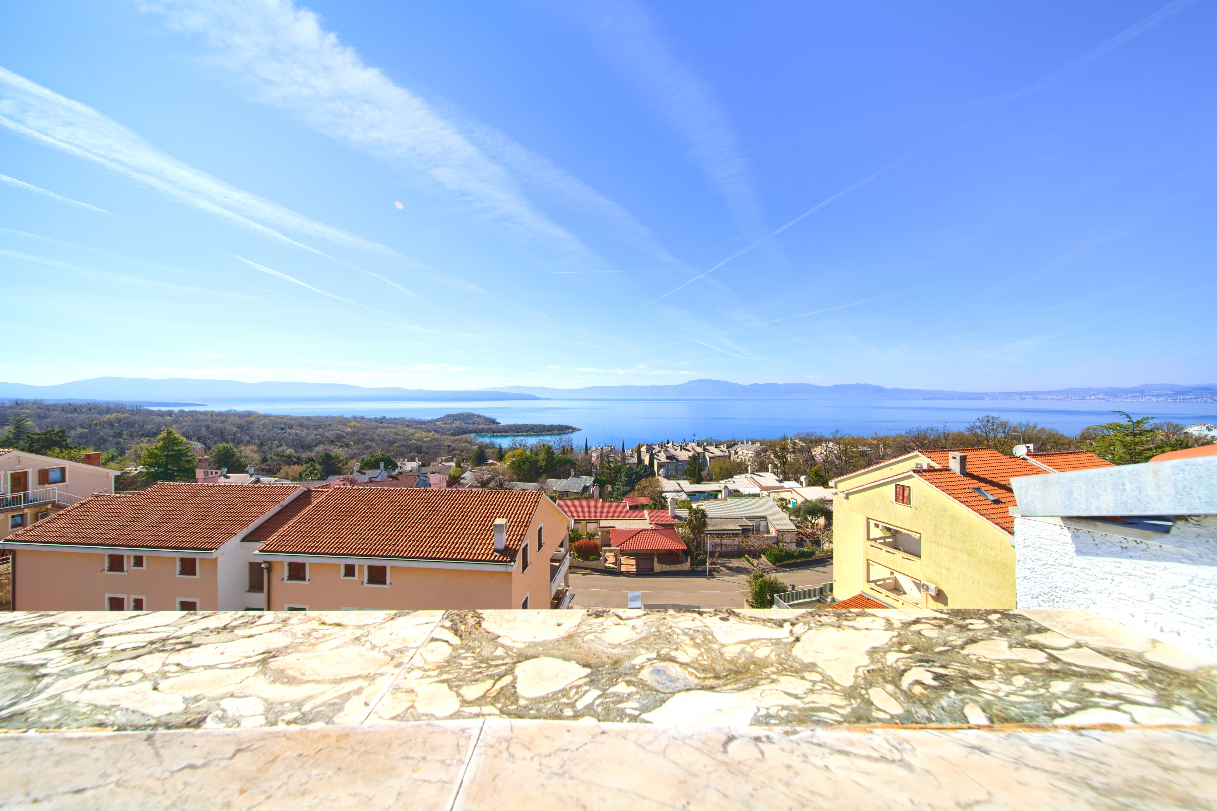 Two bedroom apartment with terrace and sea view Njivice, Krk  A-a