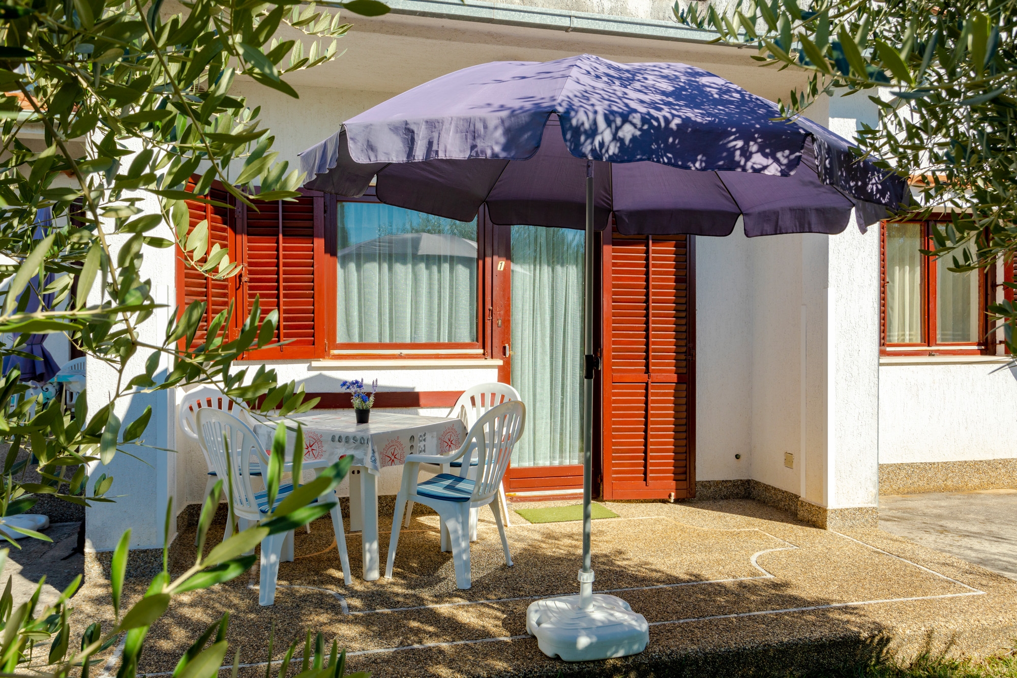 Two bedroom apartment with terrace Njivice, Krk (A-20548-a)