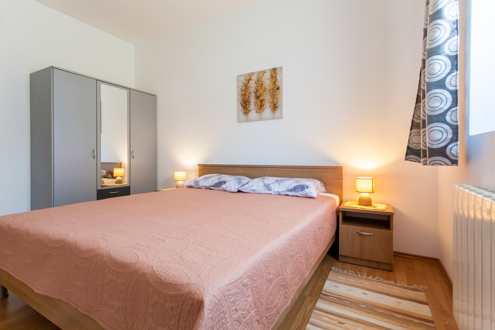 Two bedroom apartment with terrace Njivice, Krk  A-c