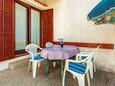 Njivice, Терраса в размещении типа apartment, WiFi.