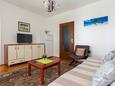Njivice, Гостиная в размещении типа apartment, доступный кондиционер и WiFi.
