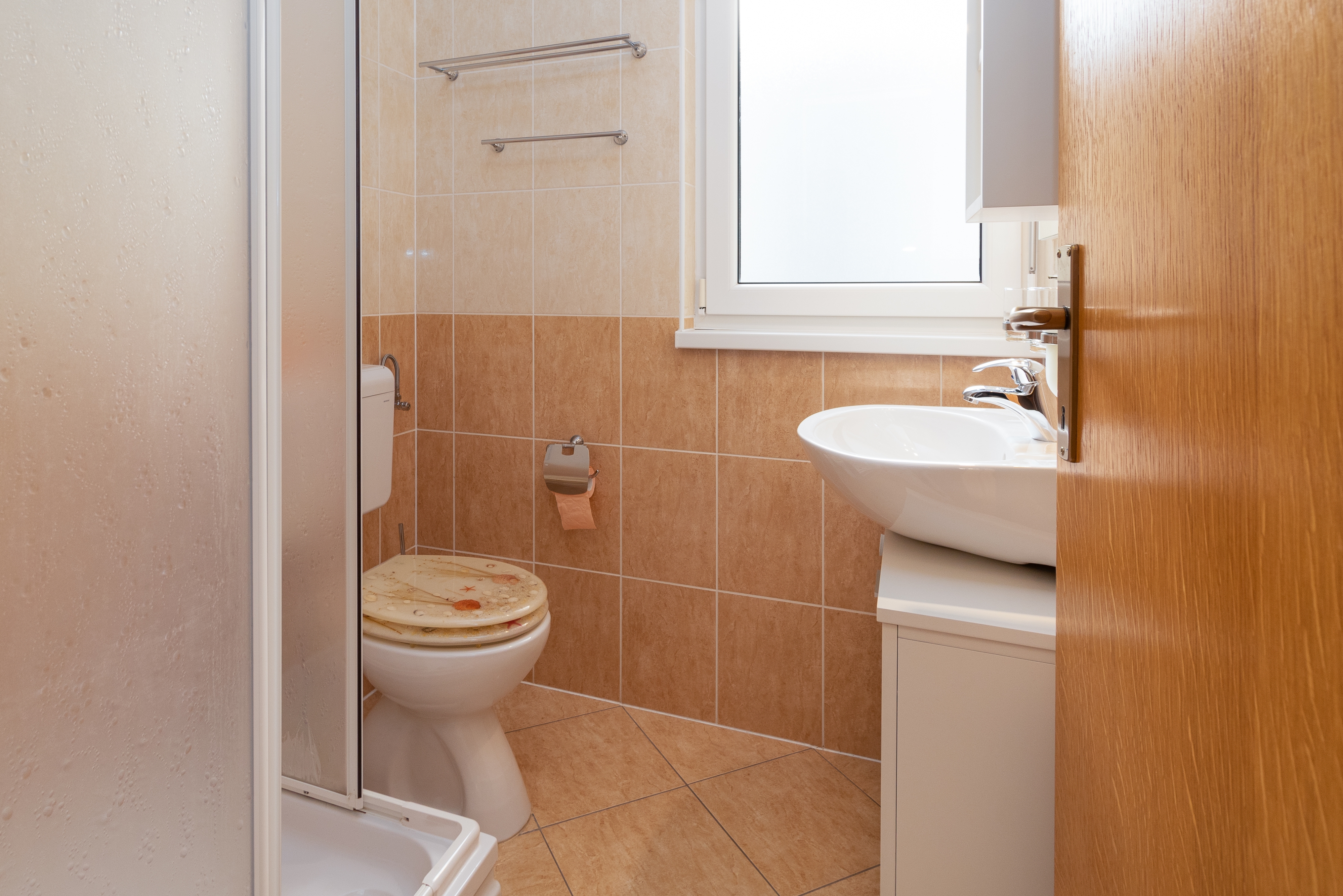 Two bedroom apartment with terrace and sea view Klenovica, Novi Vinodolski  A-b