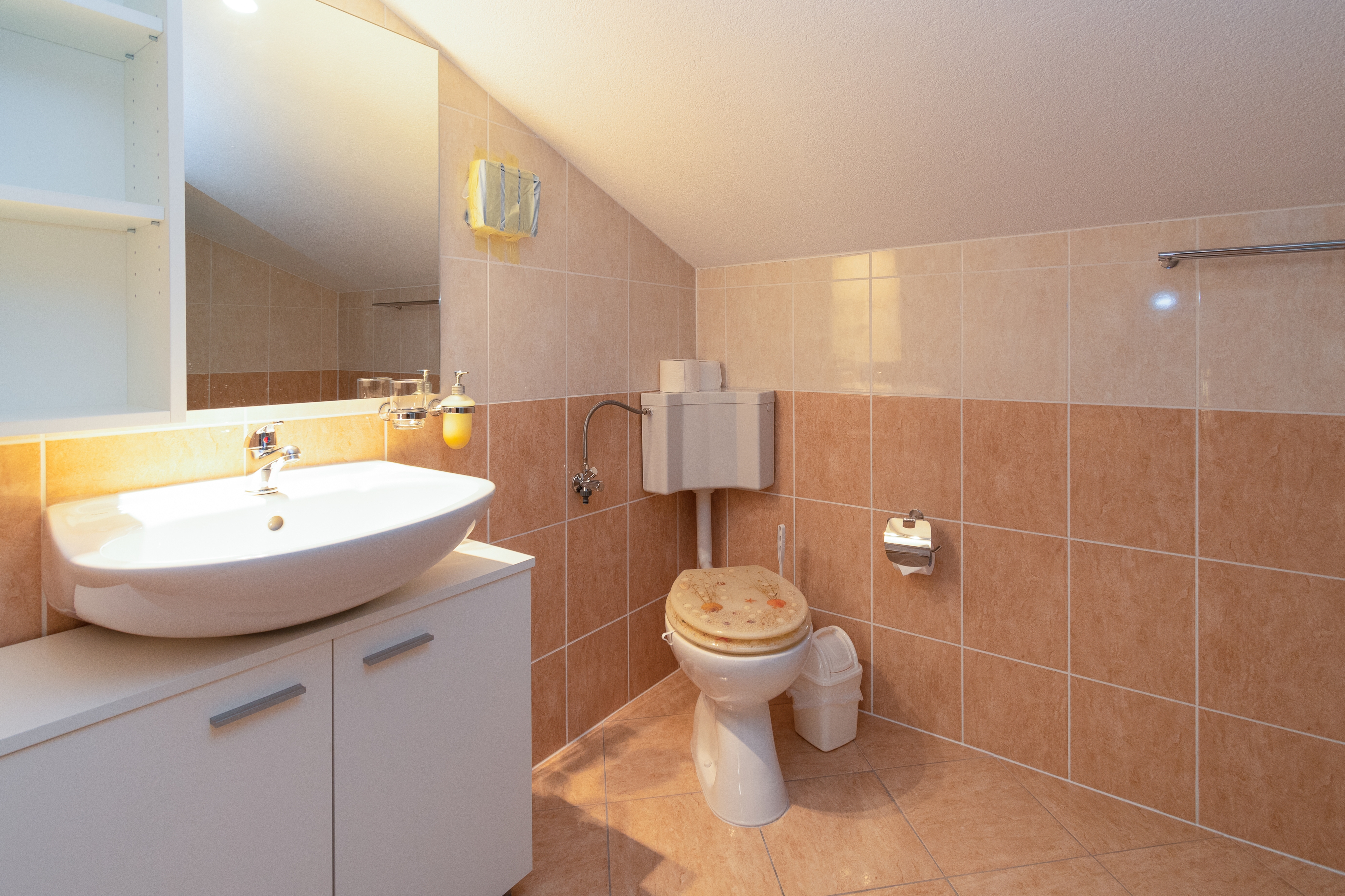 Two bedroom apartment with terrace and sea view Klenovica, Novi Vinodolski  A-b