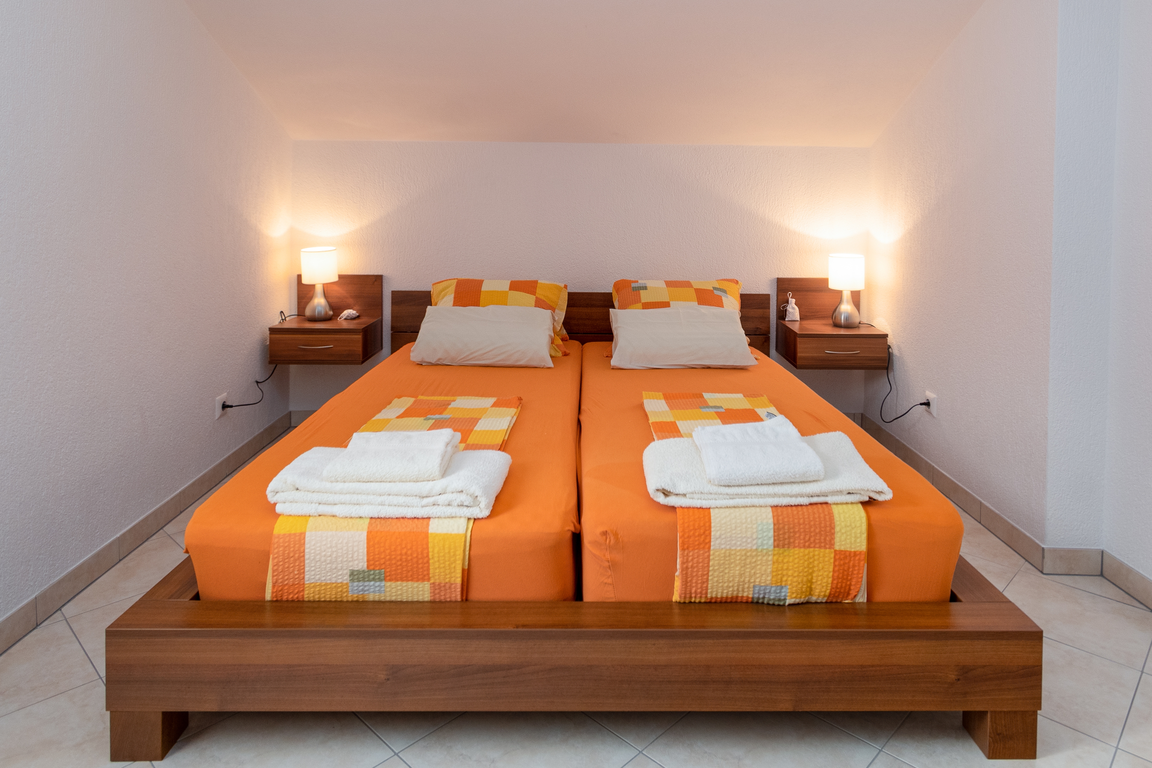 Two bedroom apartment with terrace and sea view Klenovica, Novi Vinodolski  A-b