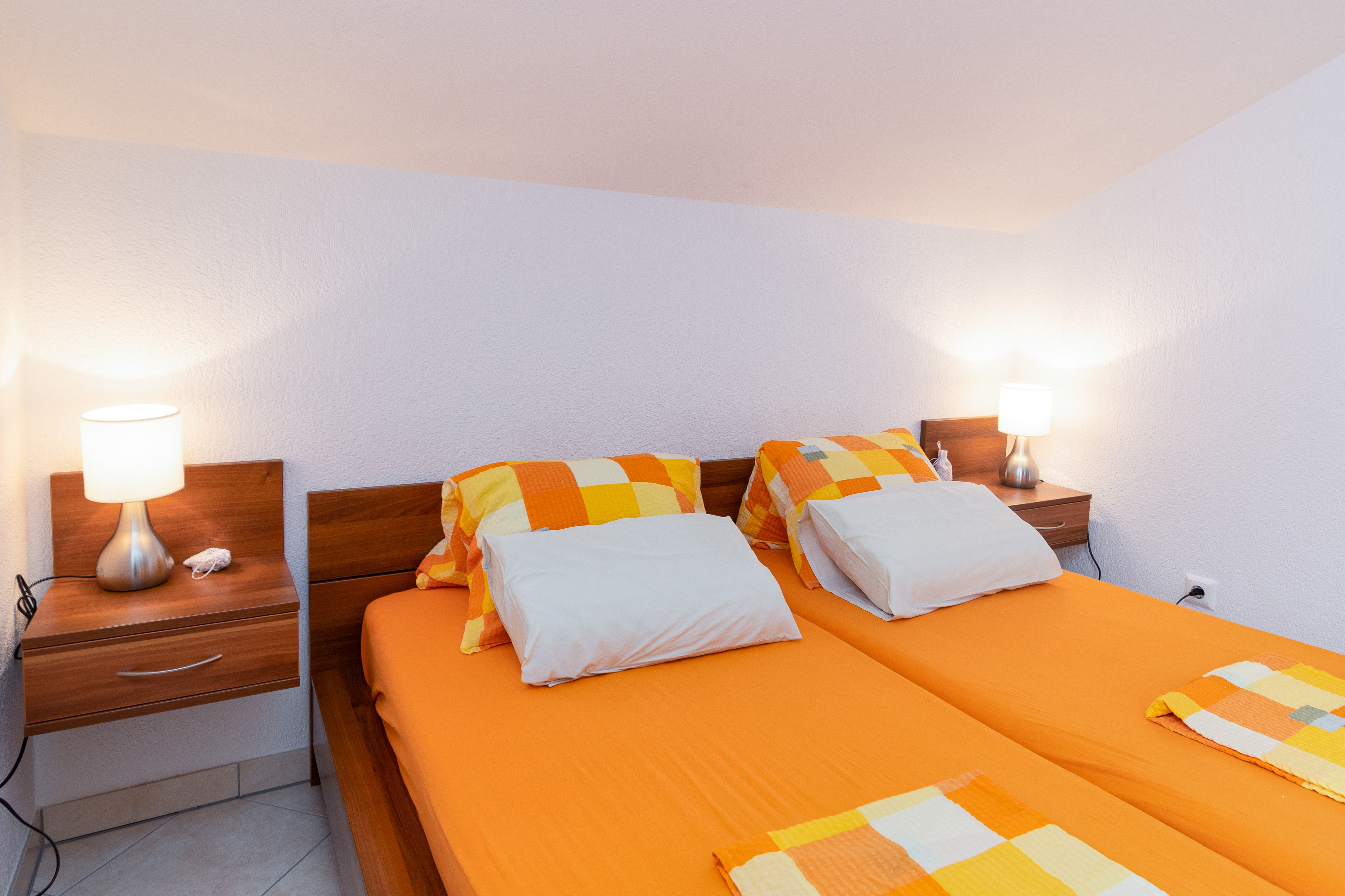 Two bedroom apartment with terrace and sea view Klenovica, Novi Vinodolski  A-b