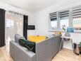 Zadar, Гостиная в размещении типа apartment, доступный кондиционер и WiFi.