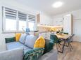 Zadar, Гостиная в размещении типа apartment, доступный кондиционер и WiFi.