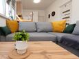 Zadar, Гостиная в размещении типа apartment, доступный кондиционер и WiFi.
