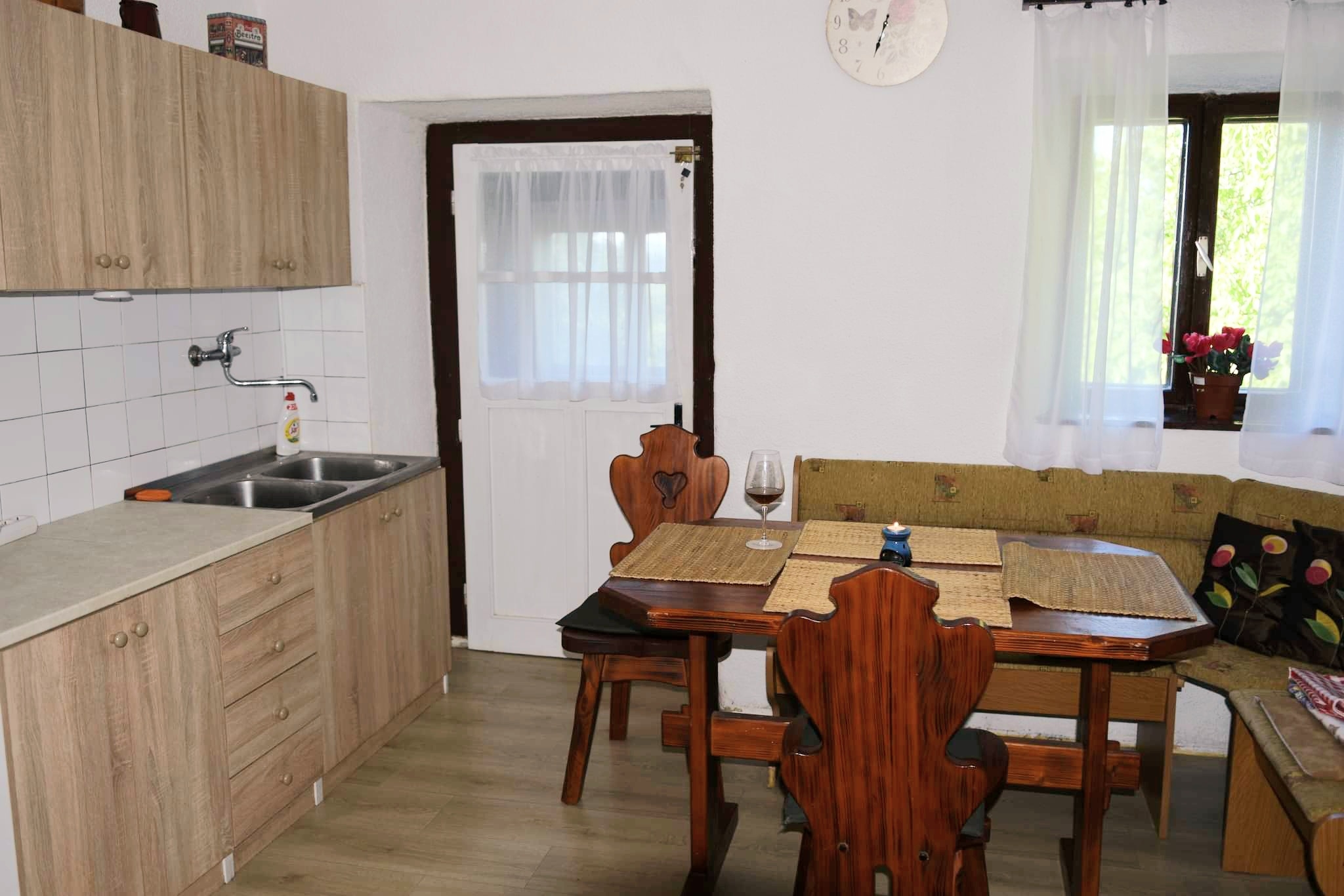 Two bedroom house with terrace Zakrajc Brodski, Gorski kotar  K