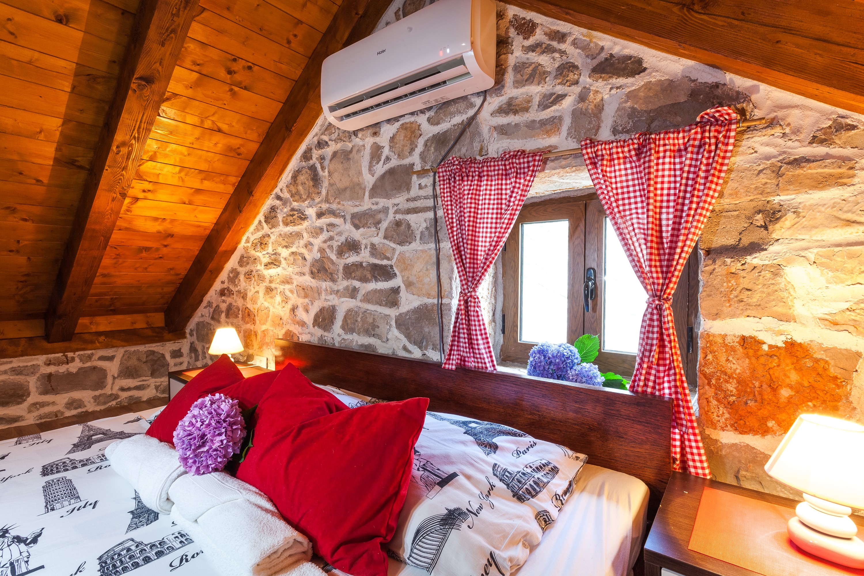 Two bedroom apartment with terrace and sea view Orebić, Pelješac  A-b