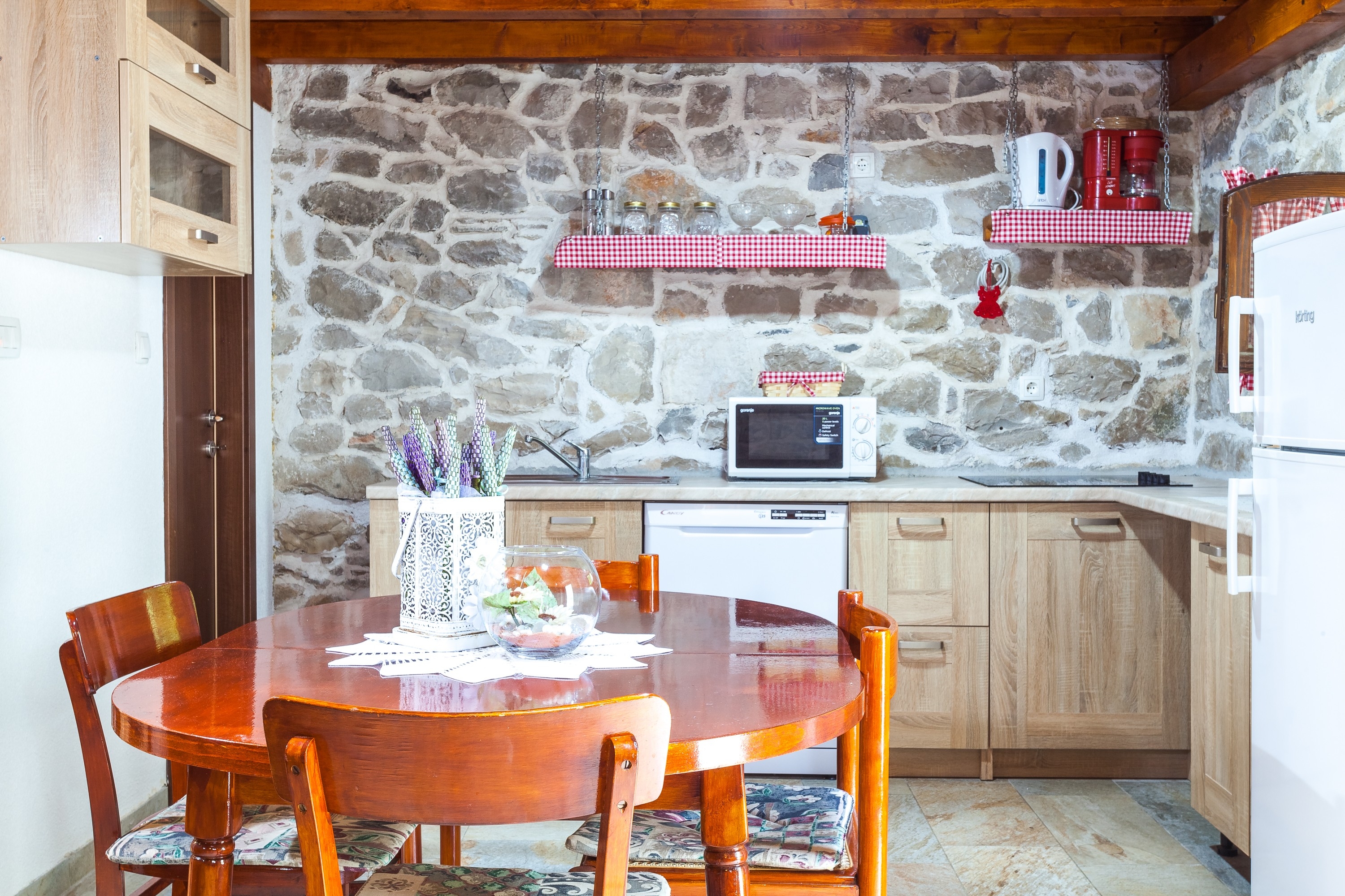 Two bedroom apartment with terrace and sea view Orebić, Pelješac  A-b