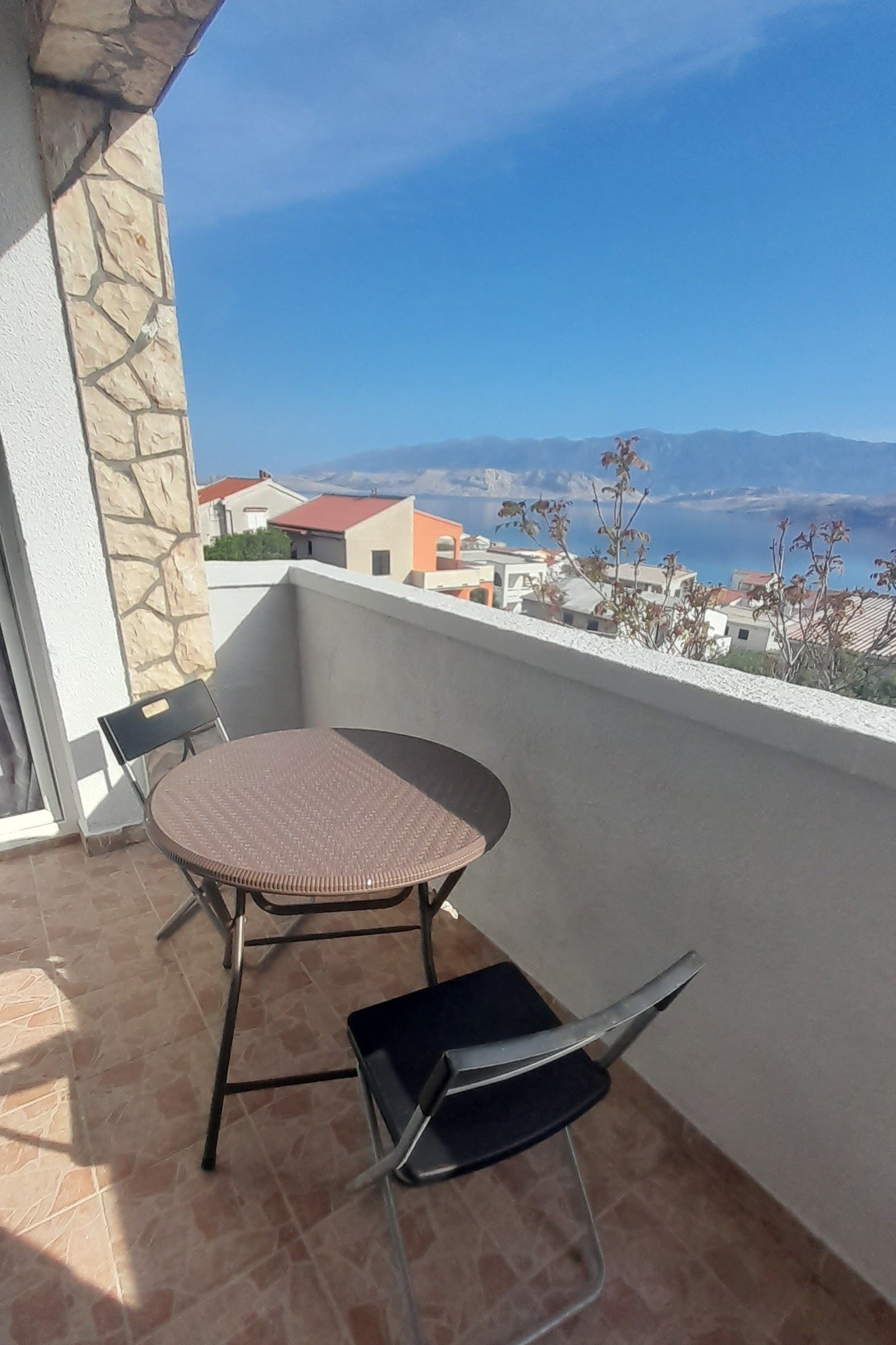 Two bedroom apartment with balcony and sea view Pag  A-a