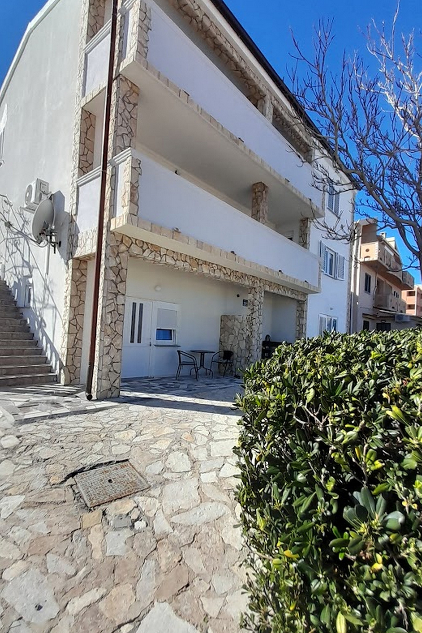 One bedroom apartment with balcony and sea view Pag (A-20577-b)