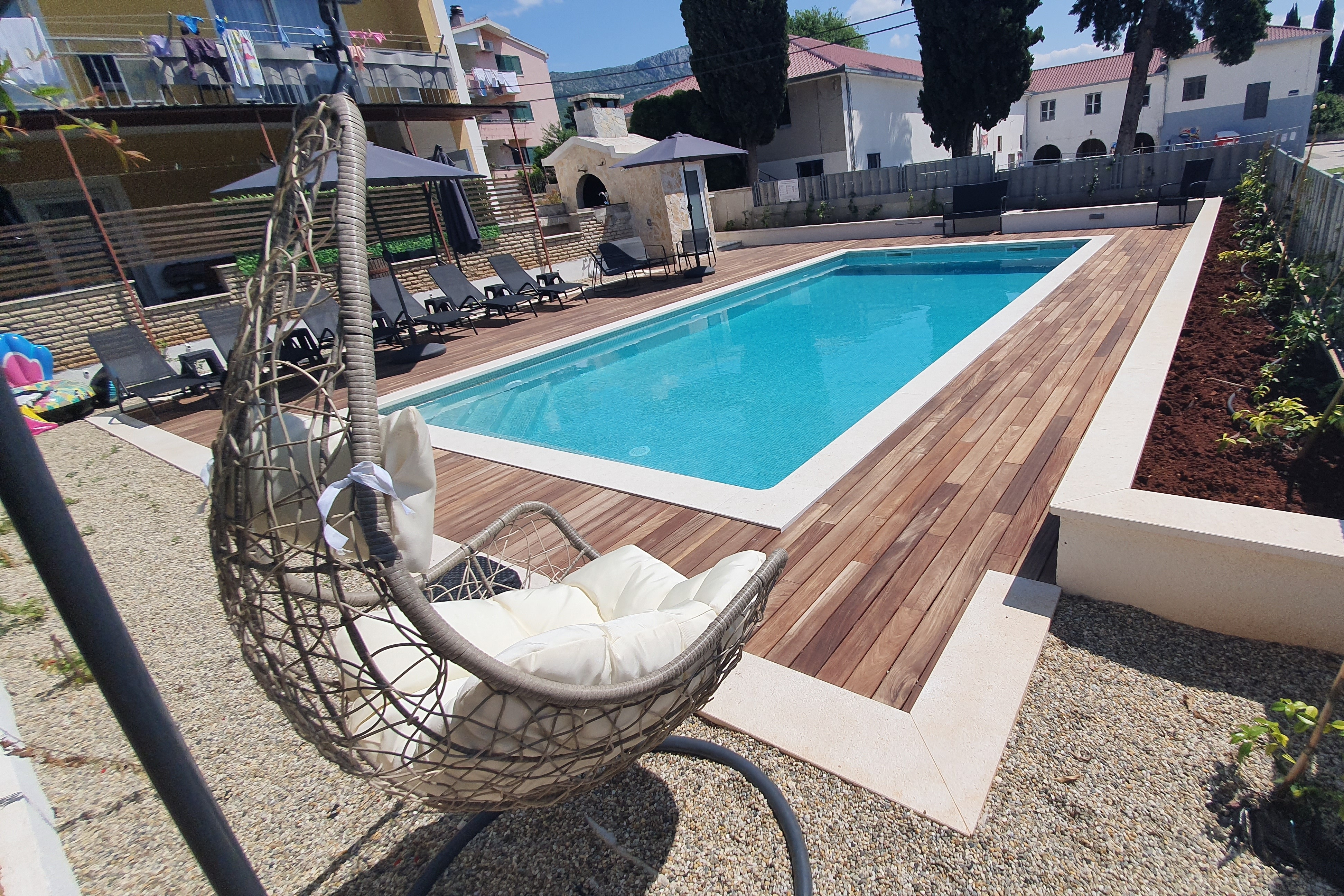 One bedroom apartment with terrace Kaštel Lukšić, Kaštela  A-d