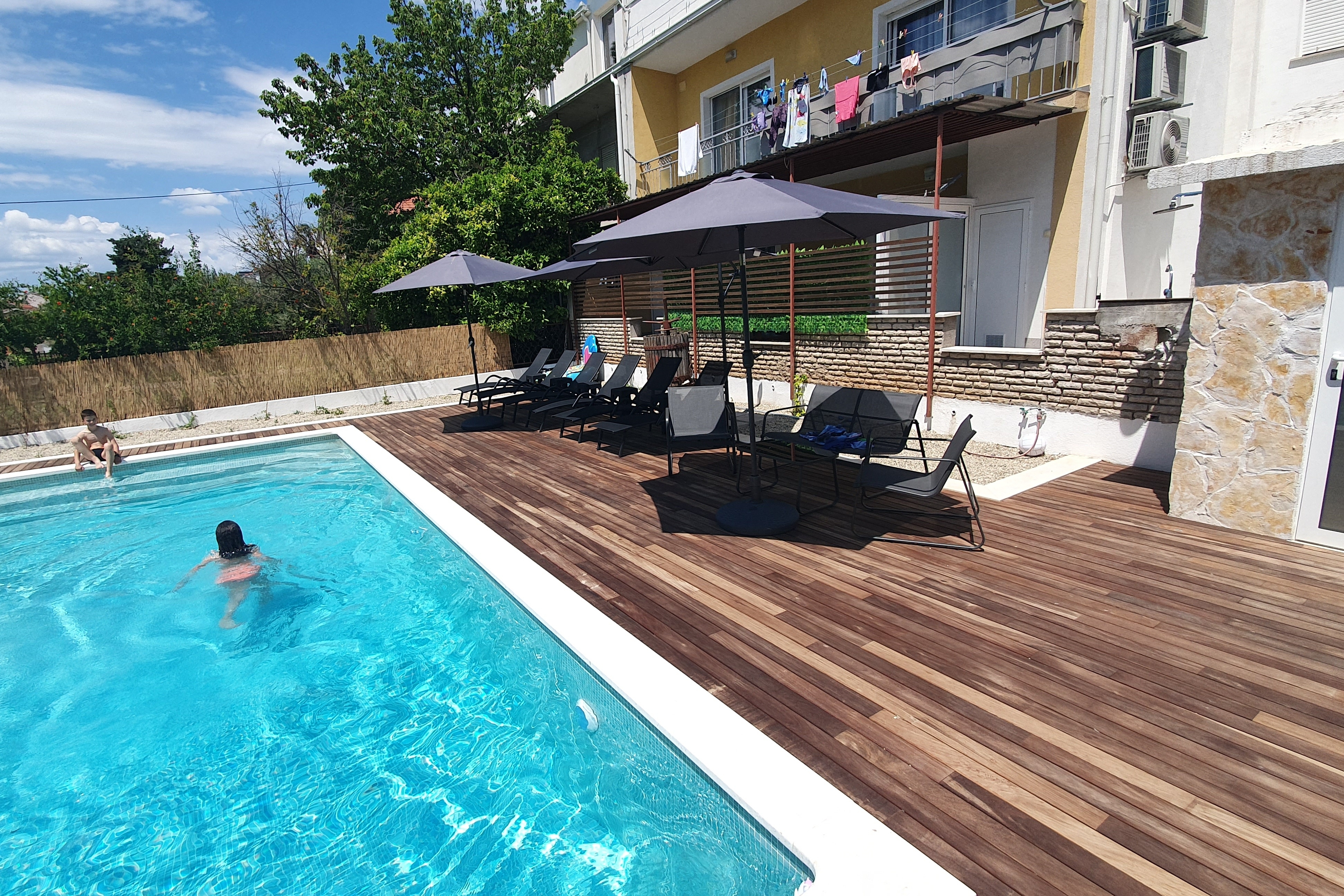Two bedroom apartment with balcony Kaštel Lukšić, Kaštela  A-a