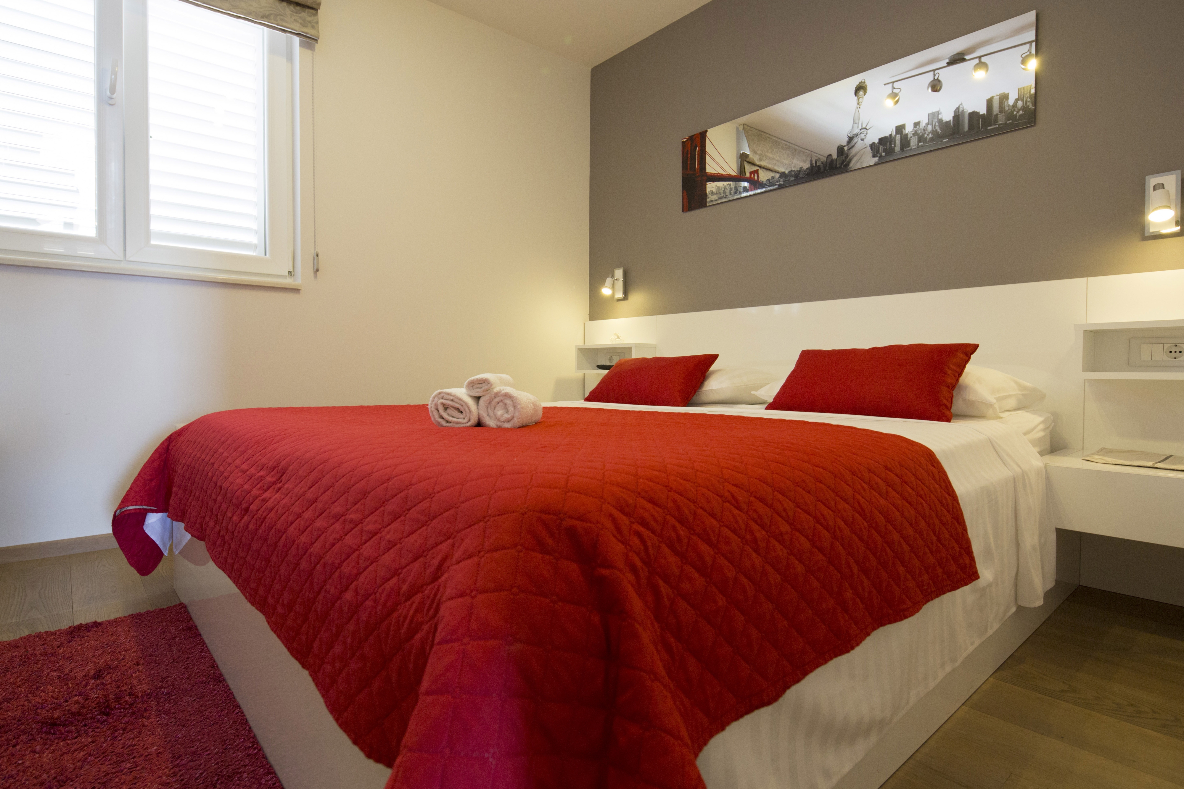 One bedroom apartment with terrace and sea view Makarska  A-d