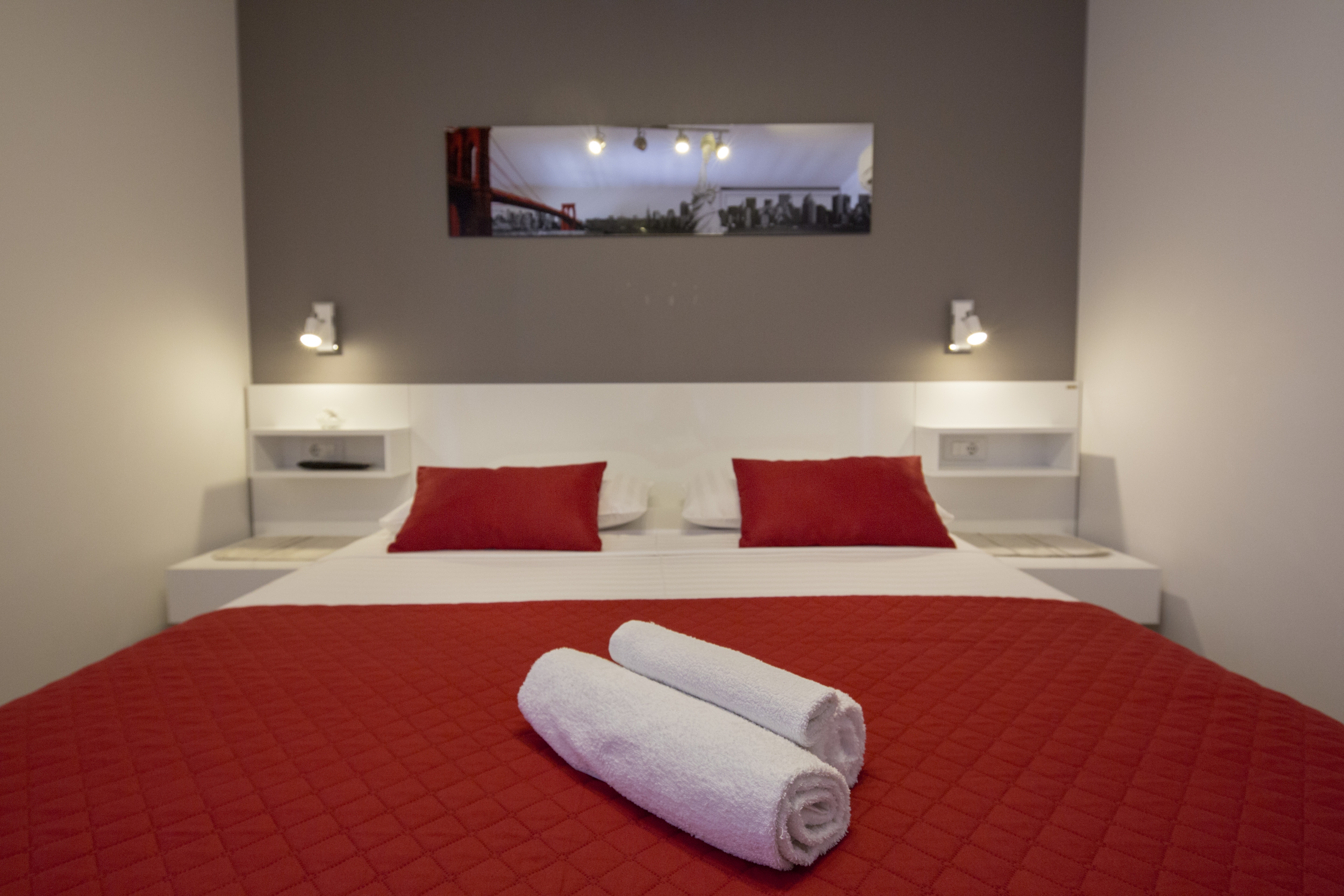 One bedroom apartment with terrace and sea view Makarska  A-d