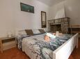 Mali Lošinj, Bedroom 2 in the apartment, air condition available, (pet friendly) and WiFi.