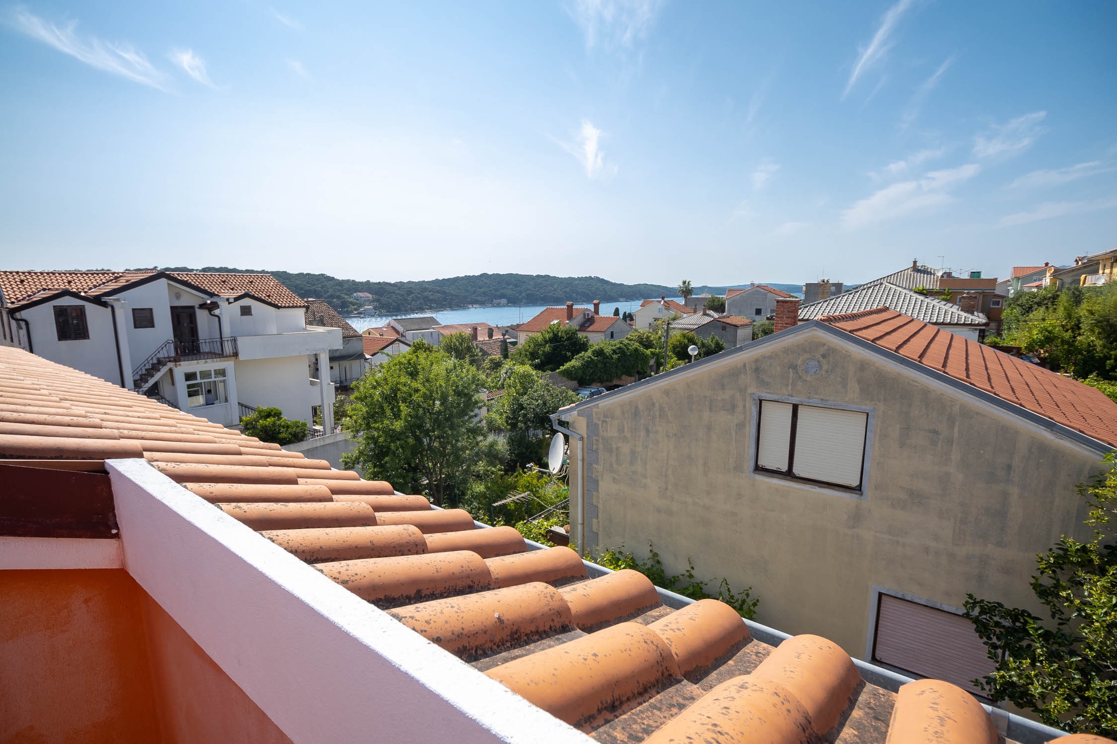Studio flat with terrace and sea view Mali Lošinj, Lošinj  AS-c
