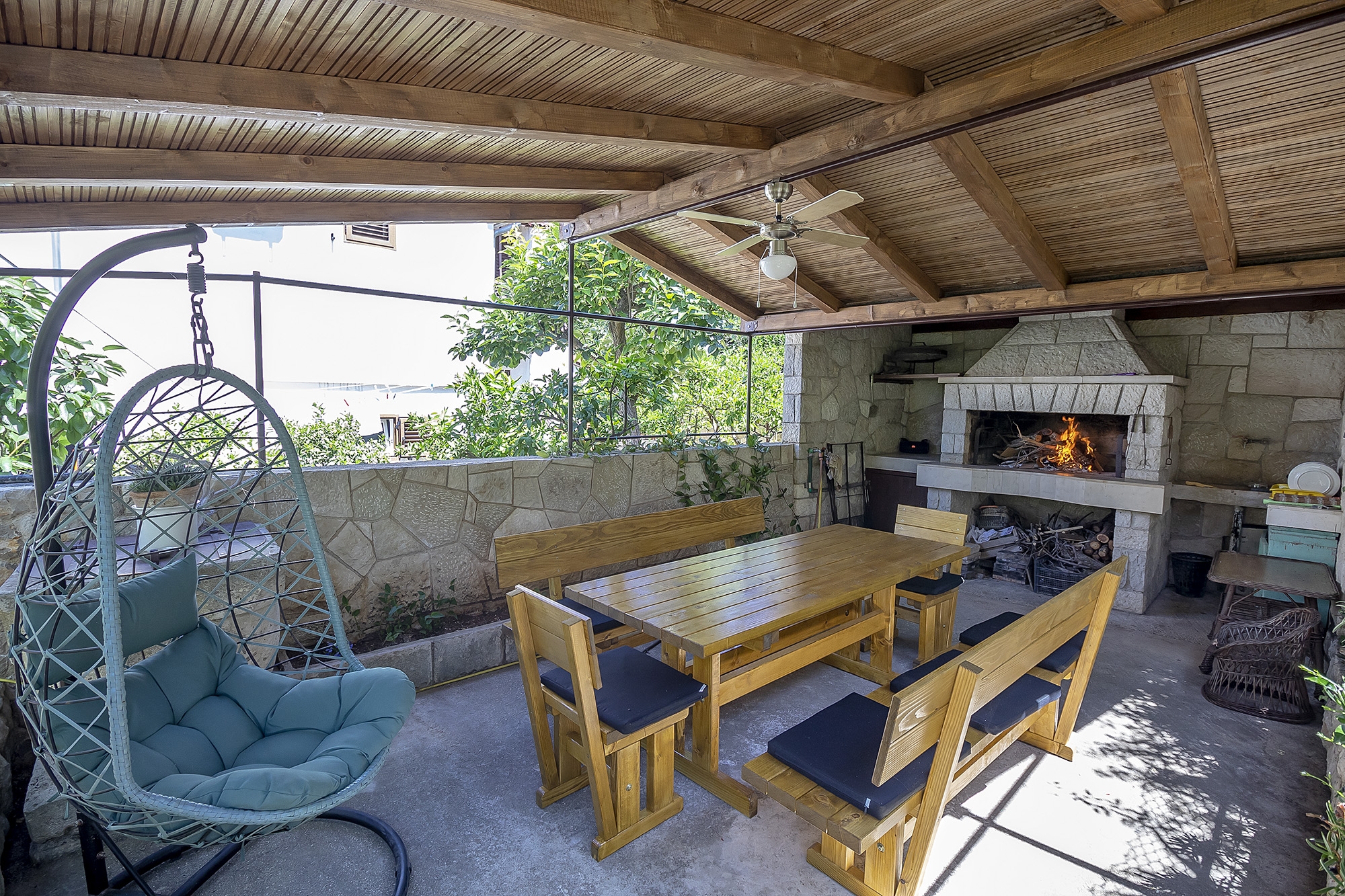 Studio flat with terrace and sea view Mali Lošinj, Lošinj (AS-20594-c)