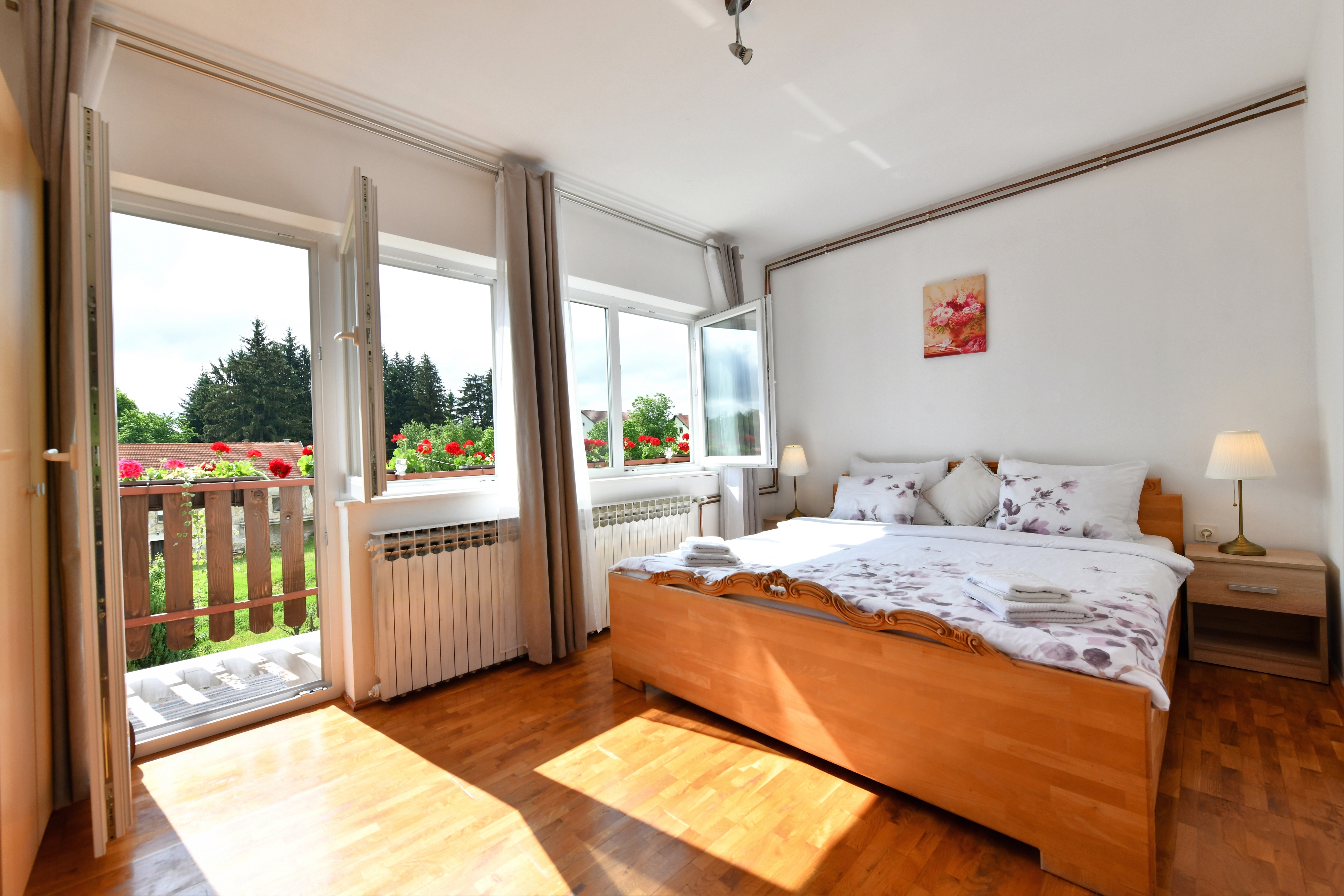 Two bedroom apartment with terrace Rakovica, Plitvice  A-a