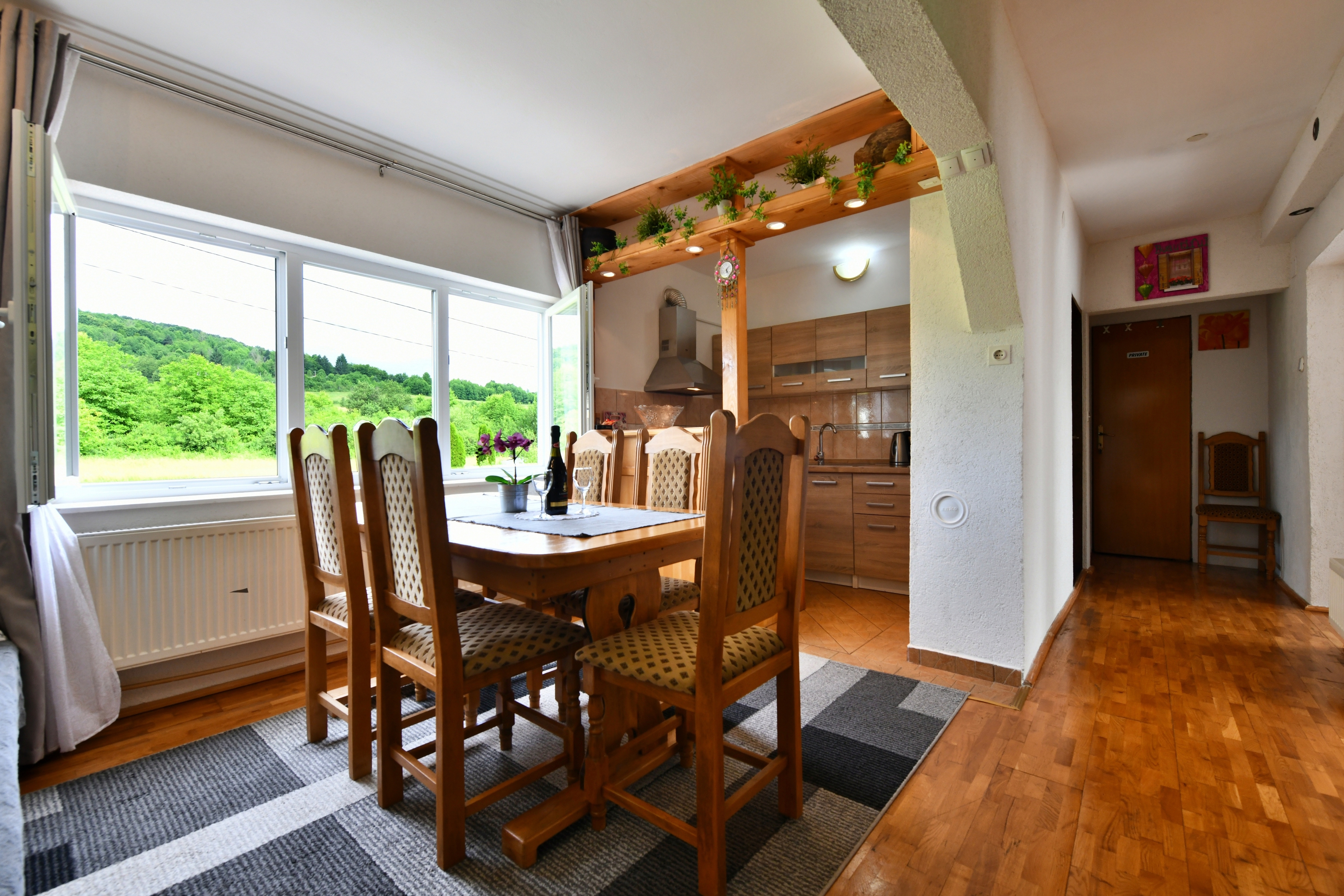 Two bedroom apartment with terrace Rakovica, Plitvice  A-a