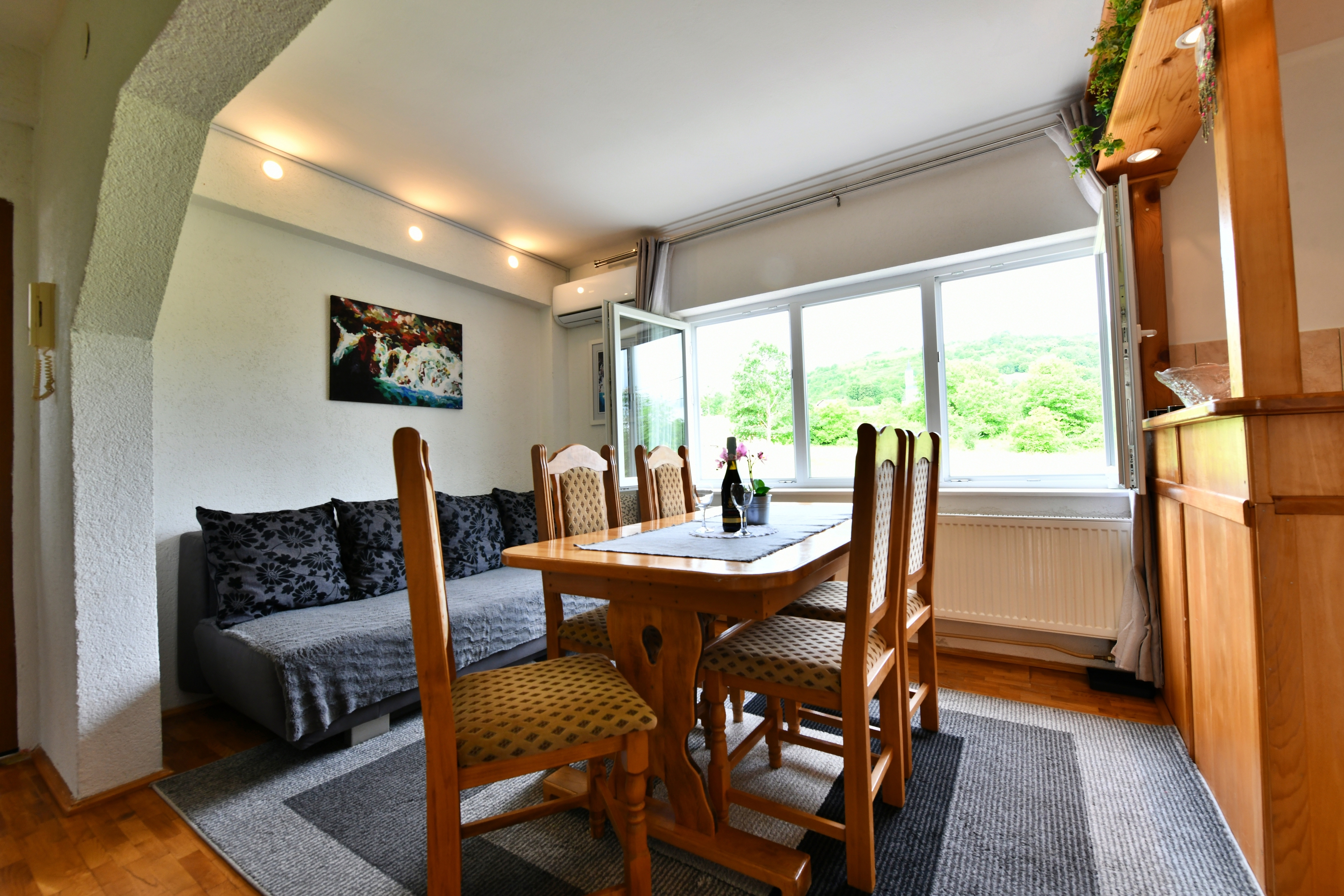 Two bedroom apartment with terrace Rakovica, Plitvice  A-a