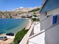 Terrace - view Metajna, Terrace - view in the room, (pet friendly) and WiFi.