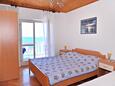 Ložnice Metajna, Ložnice v ubytování typu room, s klimatizací, domácí mazlíčci povoleni a WiFi.
