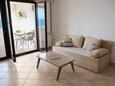 Living room Prigradica, Living room in the apartment, air condition available and WiFi.