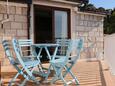 Prigradica, Terrace in the apartment, with a sea view and WiFi.
