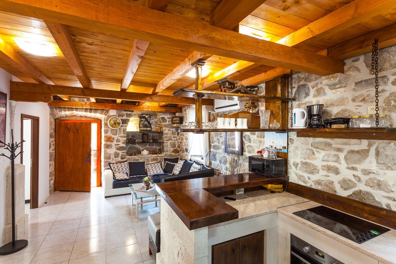 Comfortable and spacious house with terrace and sea view Orebić, Pelješac  K