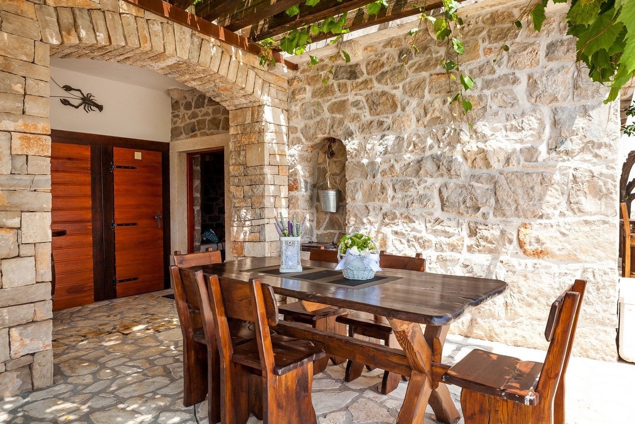 Comfortable and spacious house with terrace and sea view Orebić, Pelješac  K