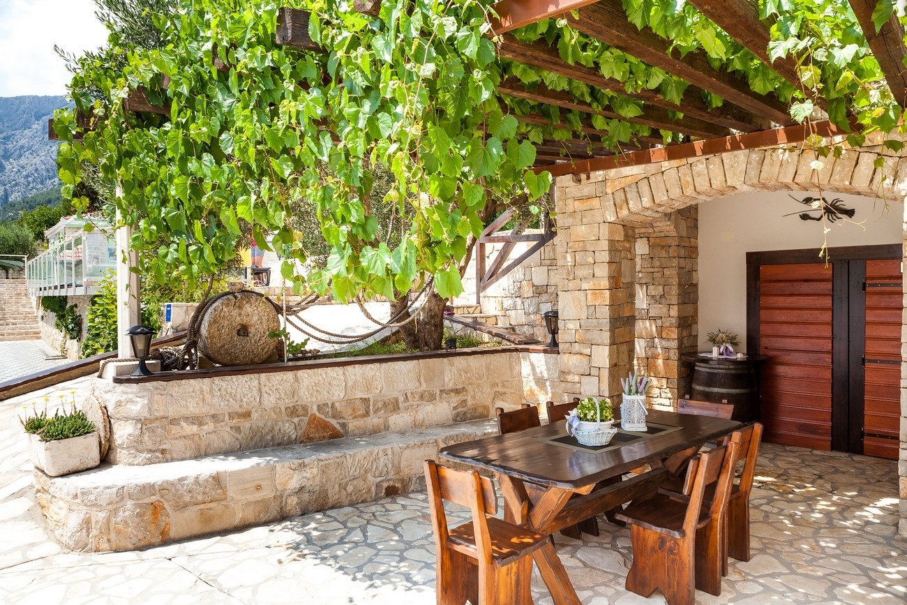 Comfortable and spacious house with terrace and sea view Orebić, Pelješac  K