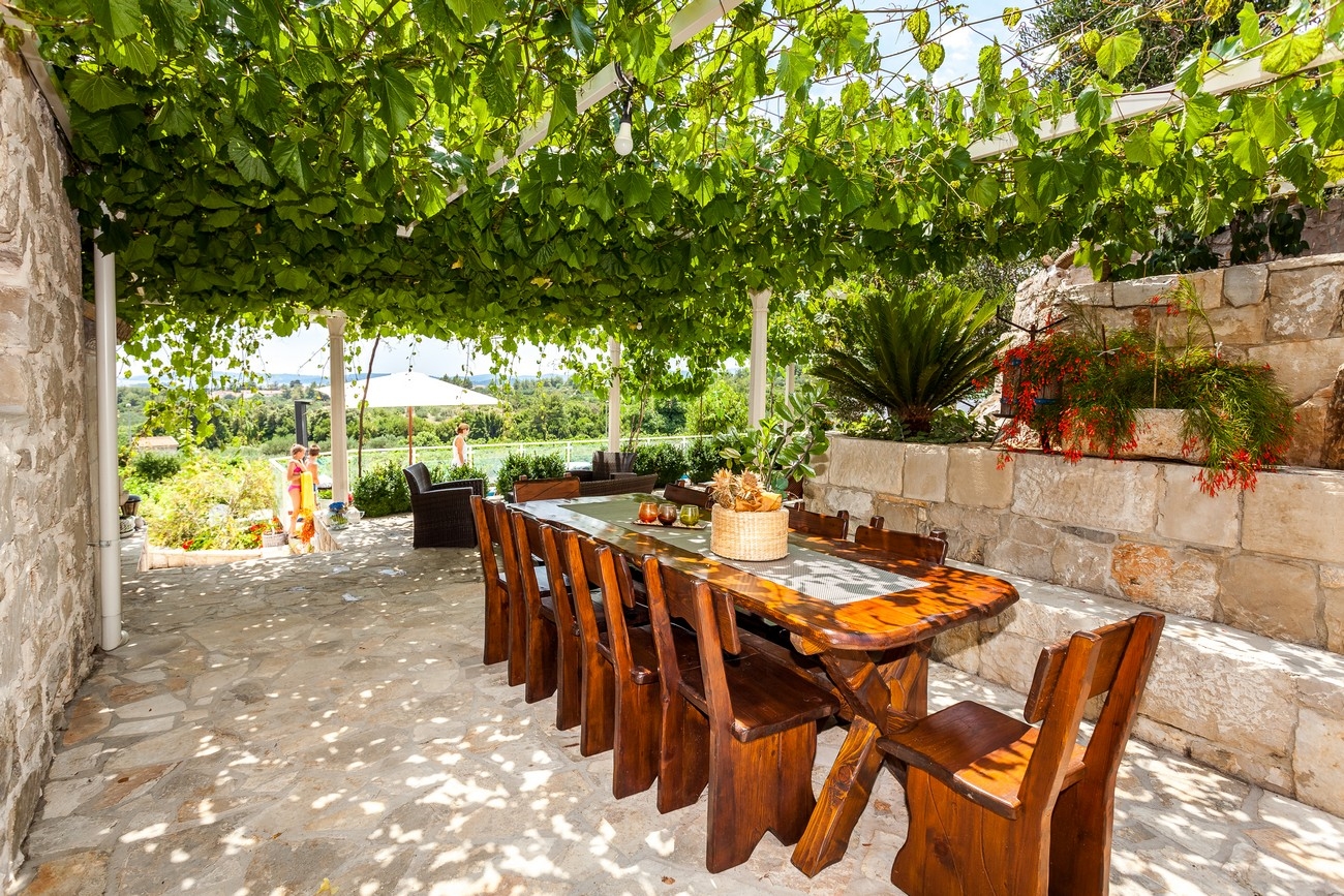 Comfortable and spacious house with terrace and sea view Orebić, Pelješac  K
