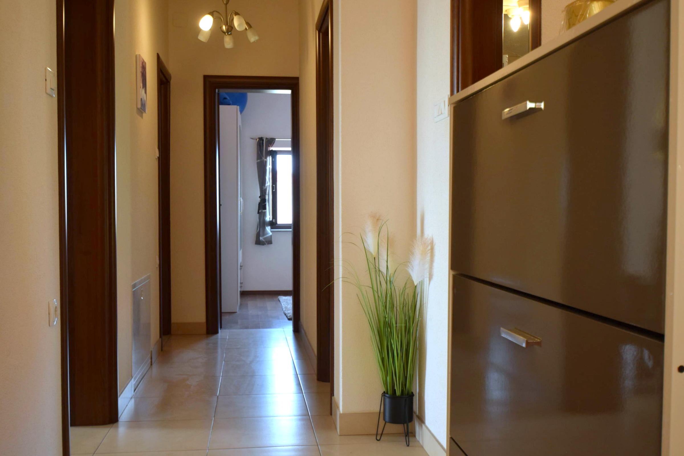 Three bedroom apartment with terrace and sea view Omišalj, Krk  A-b