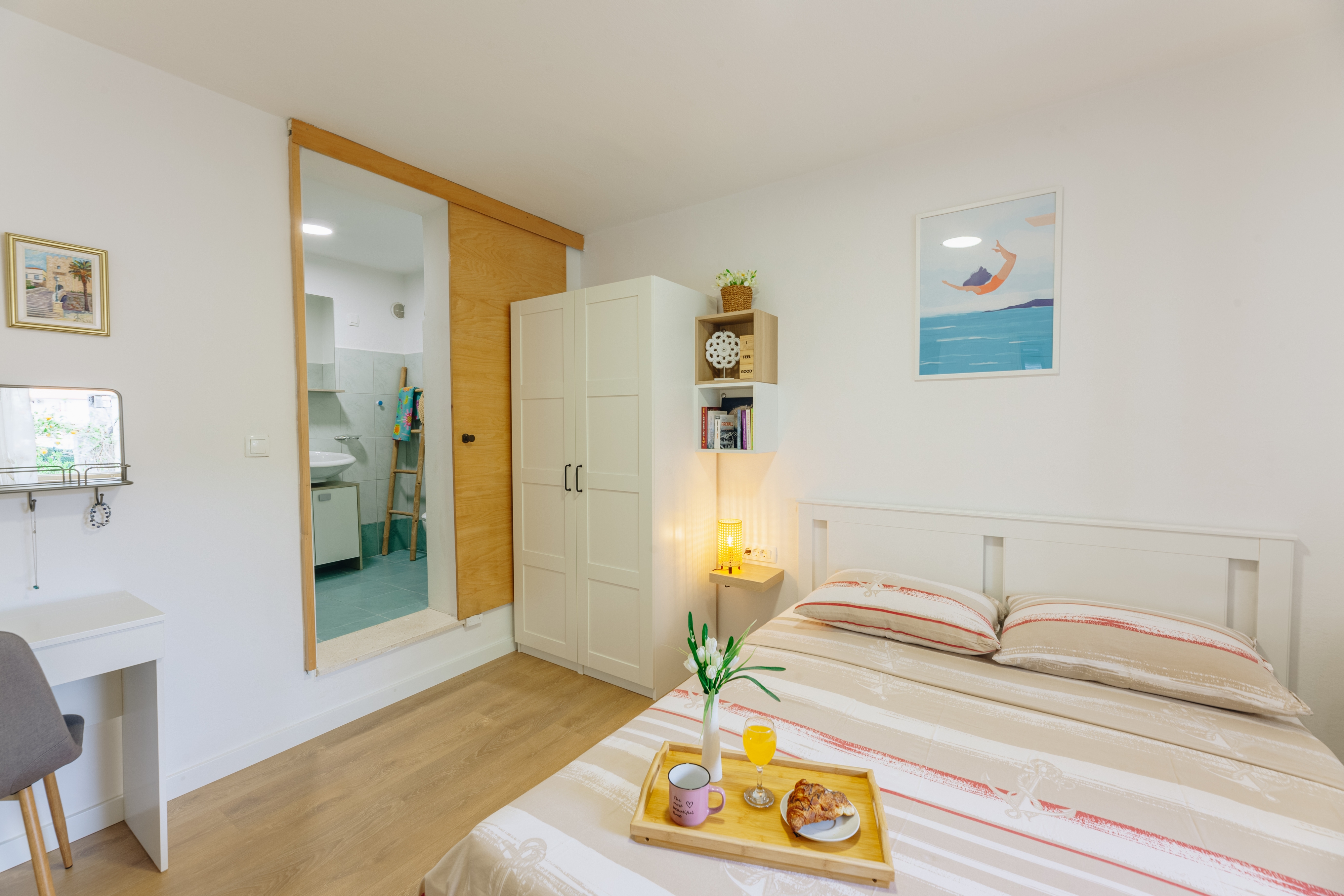 Two bedroom house near beach Žrnovska Banja, Korčula  K