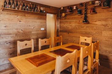 Dragovanščak, Dining room in the house, (pet friendly).