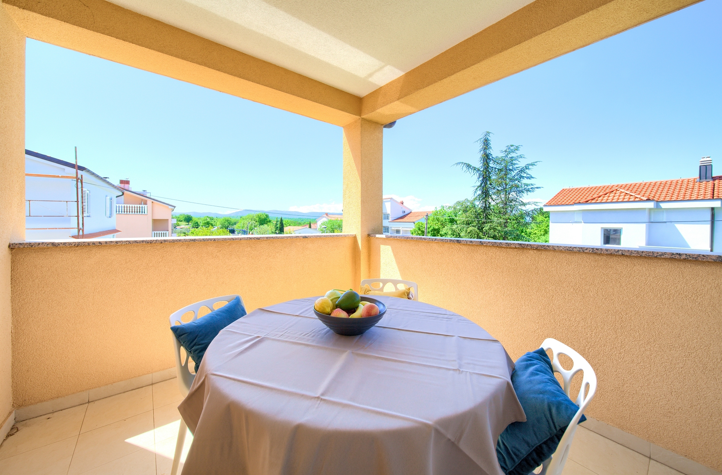 Two bedroom apartment with terrace Vantačići, Krk (A-20620-a)