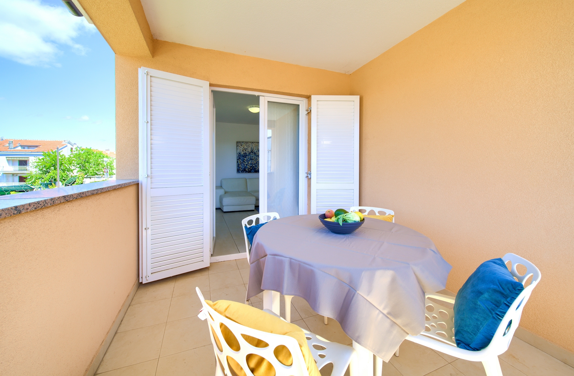 Two bedroom apartment with terrace Vantačići, Krk  A-a