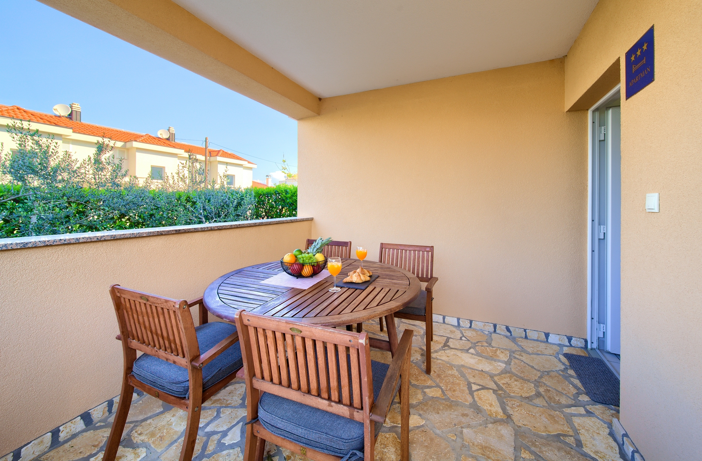 Two bedroom apartment with terrace Vantačići, Krk (A-20620-b)