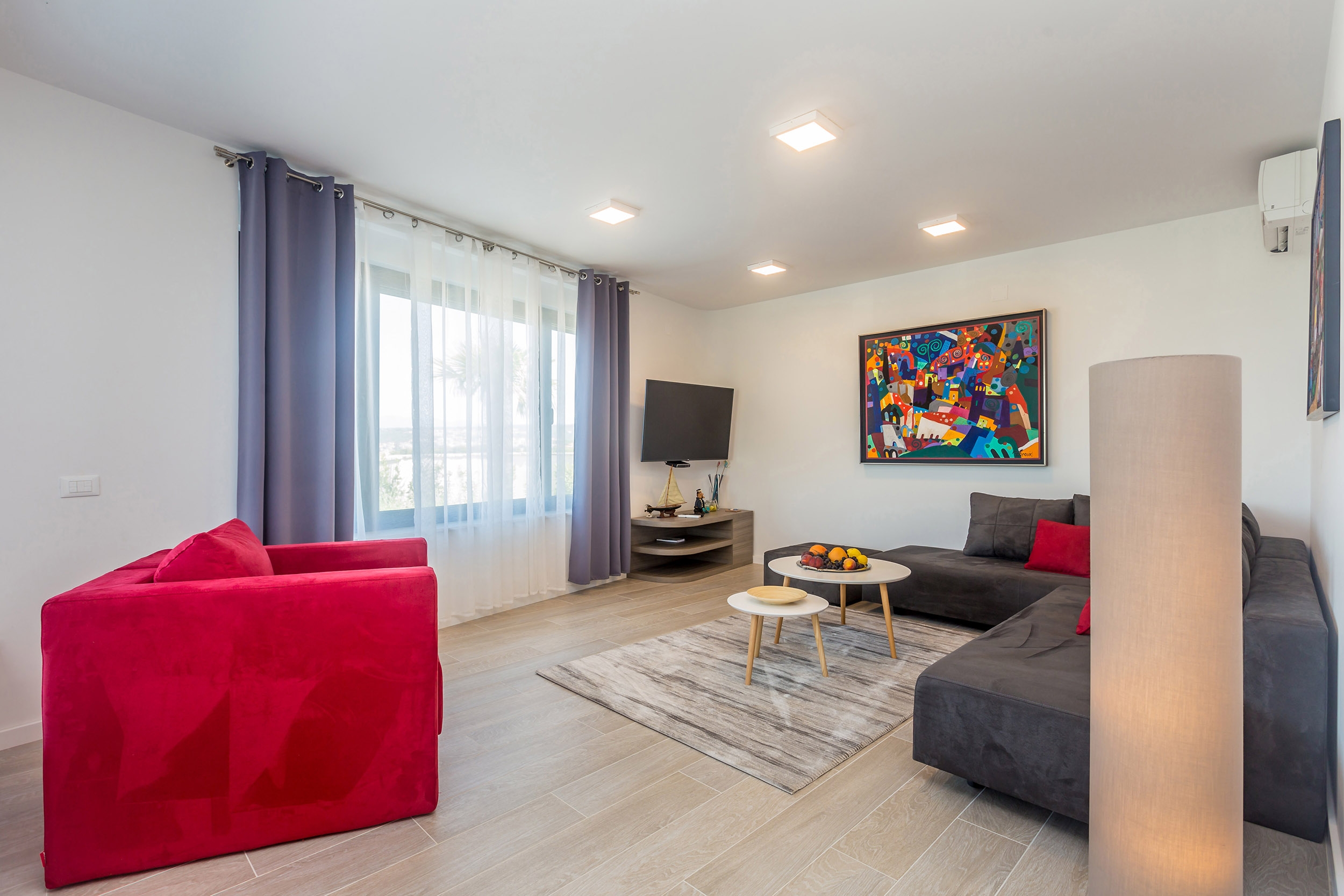 Two bedroom apartment with terrace Vantačići, Krk  A-a