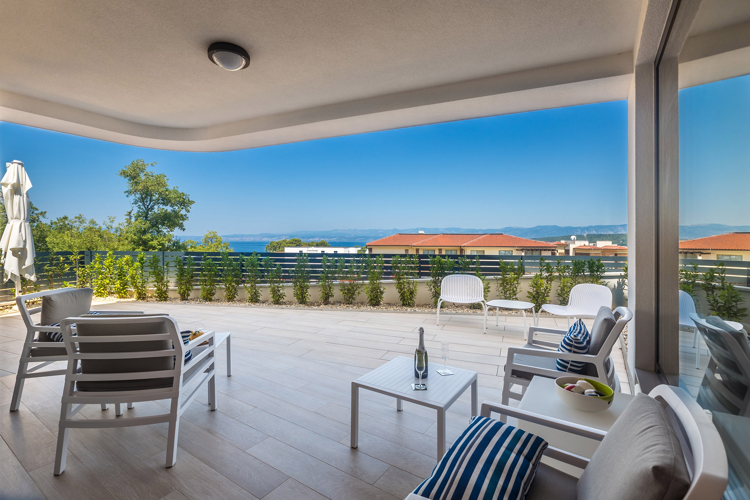 Two bedroom apartment with terrace Vantačići, Krk  A-a