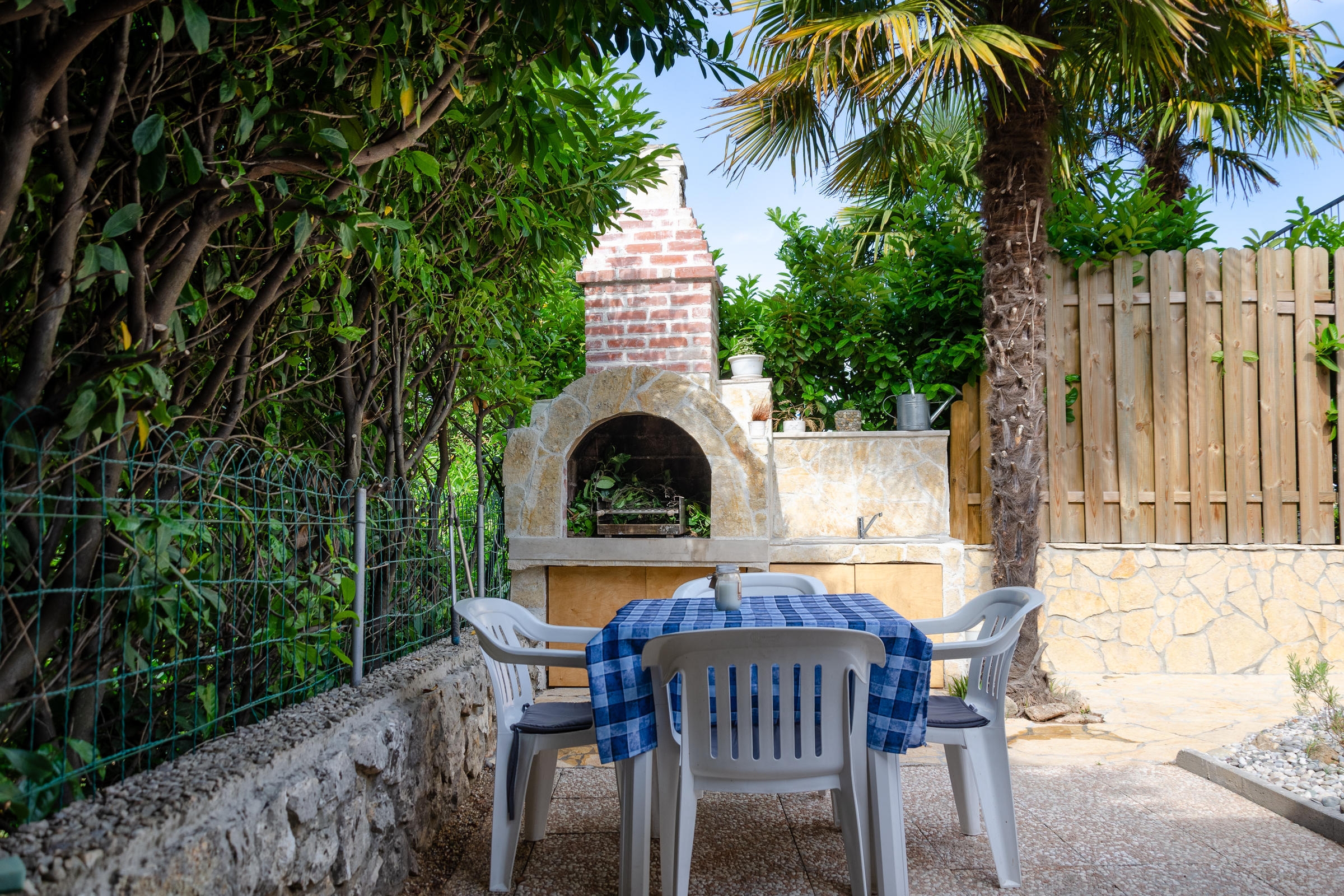 Two bedroom apartment with terrace Malinska, Krk (A-20623-a)