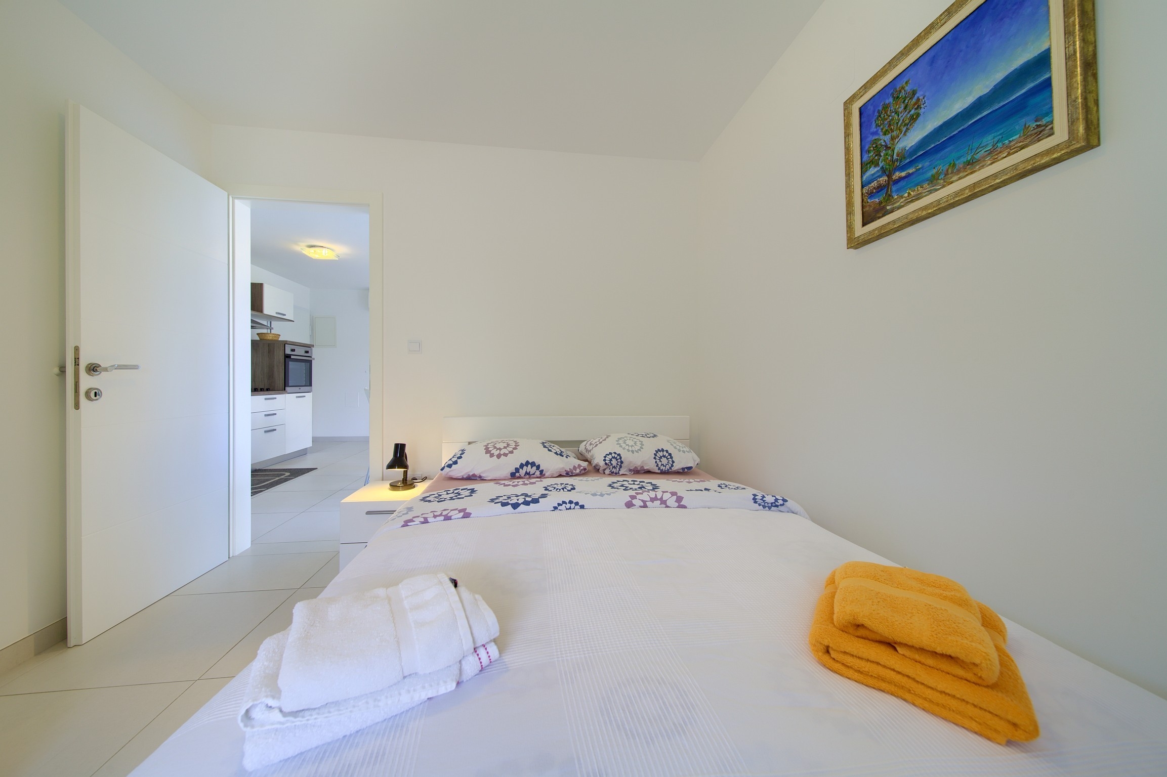 One bedroom apartment with terrace Vantačići, Krk  A-a